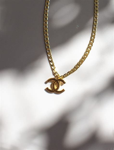 repurposed Chanel necklace for sale